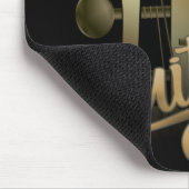 NAME パーソナライズされた Rock Music Guitar Shopミュージシャン マウスパッド (コーナー)