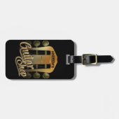 NAME パーソナライズされた Rock Music Guitar Shopミュージシャン ラゲッジタグ (正面横)
