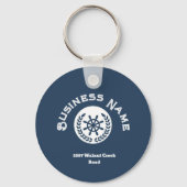 Name and Logo Nautical キーホルダー (正面)