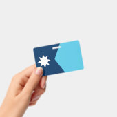 Name Badge with flag of Minnesota, USA バッジ (Handheld)