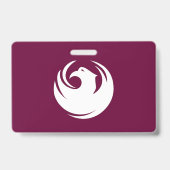 Name Badge with flag of Phoenix City バッジ (裏面)