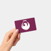 Name Badge with flag of Phoenix City バッジ (手持ち)