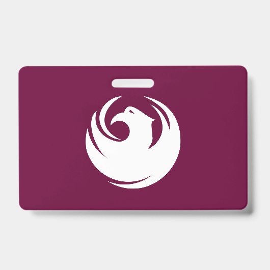 Name Badge with flag of Phoenix City バッジ (正面)