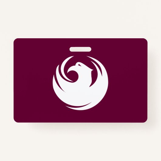 Name Badge with flag of Phoenix City バッジ (裏面)