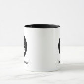 Name Business Branding Custom Employee Logo マグカップ (中央)