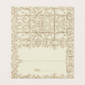 Name Cards Wedding Table Vintage (外部フラット)