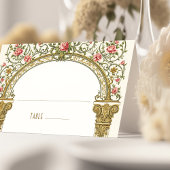 Name Cards Wedding Table Vintage