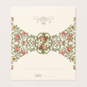 Name Cards Wedding Table Vintage (外部フラット)