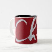 Name_CHRIS_mug ツートーンマグカップ (正面左)