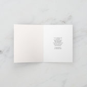 Name Congratulation on Your New Job Bluebird カード (内部)