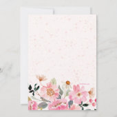 Name Dayフローラカード 招待状 (裏面)