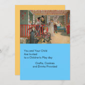 Name Day at the Storage House 招待状 (正面/裏面)