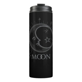 [NAME] Eclectic Moon Flask Custom Name タンブラー