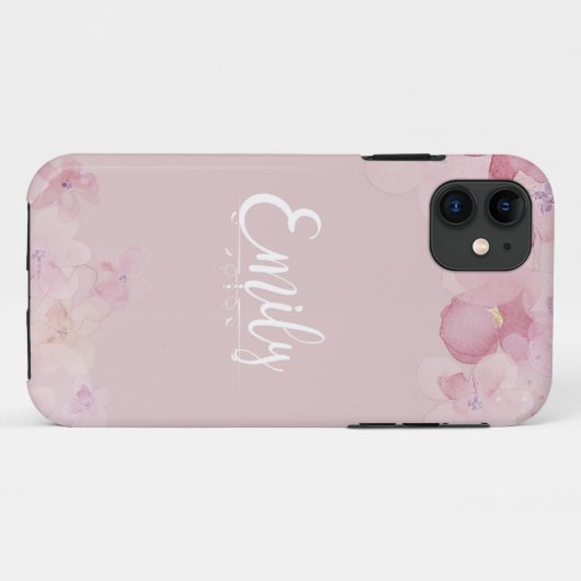 Name Emily Case-Mate iPhoneケース (裏面(横))