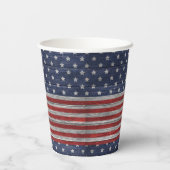 Name || Happy Birthday America 250 Years Flag 紙コップ (裏面)