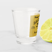 Name || Happy Birthday America 250 Years Gold ショットグラス (左)