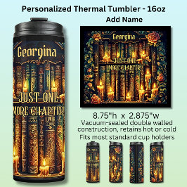 Name Just One More Chapter Books Candles タンブラー