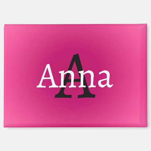 name magnet マグネット (正面)