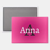 name magnet マグネット (正面/裏面)