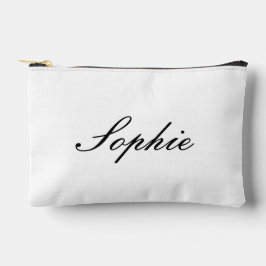 Name Makeup Bag,Beaty makeup bag,Monogramed Makeup アクセサリーポーチ