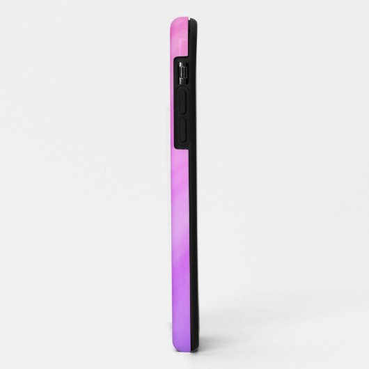 Name Monogram Purple Case-Mate iPhoneケース (裏面/左)