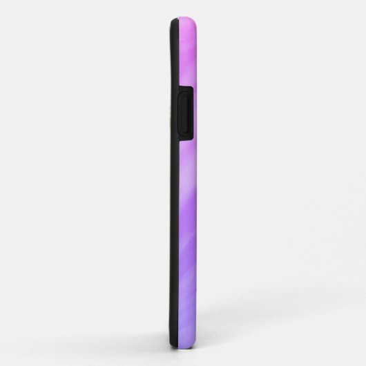 Name Monogram Purple Case-Mate iPhoneケース (裏面/右)
