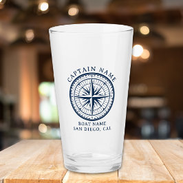 Name of your boat Nautical Style タンブラーグラス