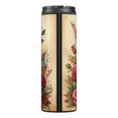 Name, Old Books & Roses Floral  タンブラー (裏面)