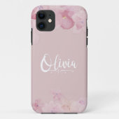 Name Olivia Case-Mate iPhoneケース (裏面)