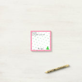 Name or Business Funny Dear Santa Quote ポストイット (デスク上)