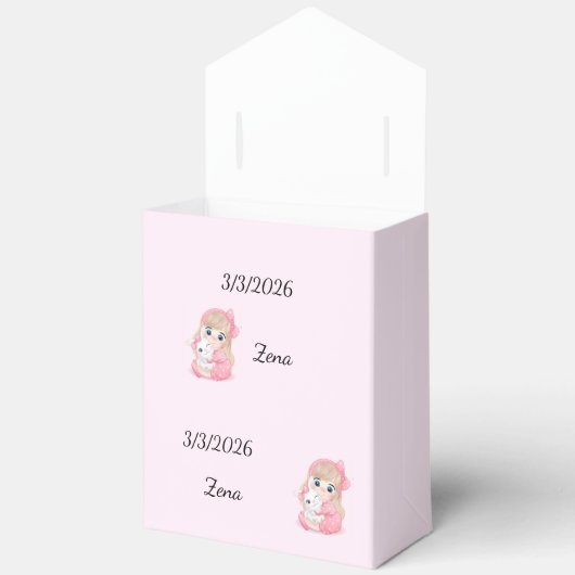 Name Personalized フェイバーボックス (見開き)