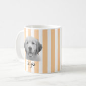 Name Personalized Pet Mugs Custom Dog Mug Cat Gift コーヒーマグカップ (正面左)