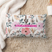 name Pillow ランバークッション (ブランケット)