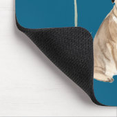 Name Pug Pet Dog  マウスパッド (コーナー)