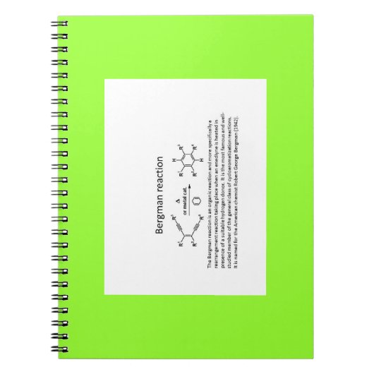 Name reaction Note ノートブック (正面)