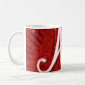 Name red _Mug コーヒーマグカップ (左)