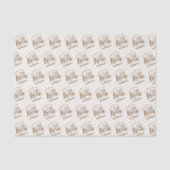 Name Script Brownによる愛情たっぷりの手作り 薄葉紙 (正面)