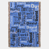 NAME StepとRepeatブランケット スローブランケット (正面縦)