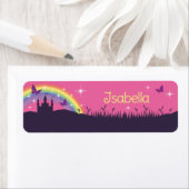 Name sticker - Fairytale Castle  ラベル (インサイチュ)