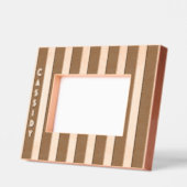 Name Stripe レーザー彫刻フレーム (左)