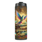 Name Text, Hummingbird & Jeweled Books タンブラー (正面)