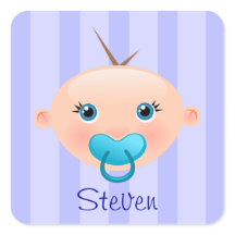 "Name This!" -ベビー顔シール少年