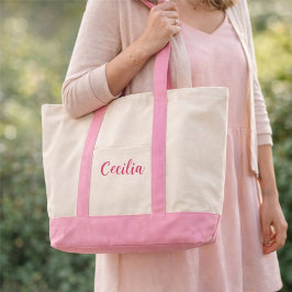 name tote bag, bridesmaid gift bag トートバッグ