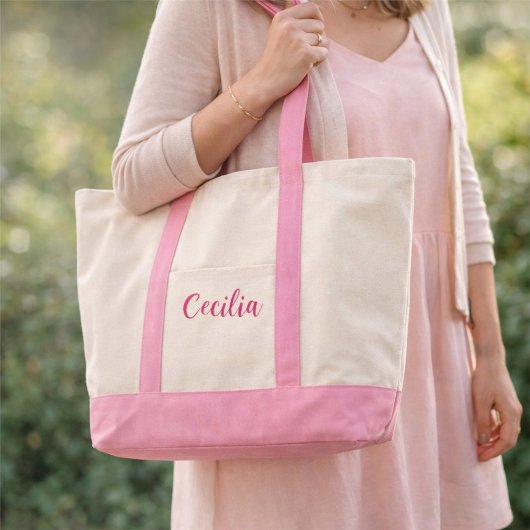 name tote bag, bridesmaid gift bag トートバッグ