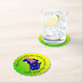 Name Year Australia Day BBQの追加 ペーパーコースター (インサイチュ)