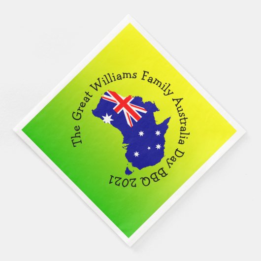 Name Year Australia Day BBQ Dinnerを追加 (コーナー)