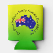 Name Year Australia Day BBQ Stubby Holderの追加 缶クーラー (裏面)