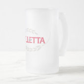 NameMug フロストグラスビールジョッキ (正面右)
