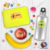 Namensetiketten - Tucan Aquarell | wasserfest  ラベル