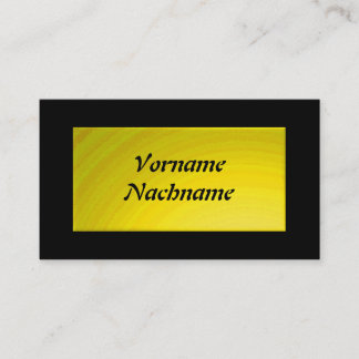 Nameplate gelb 名刺
